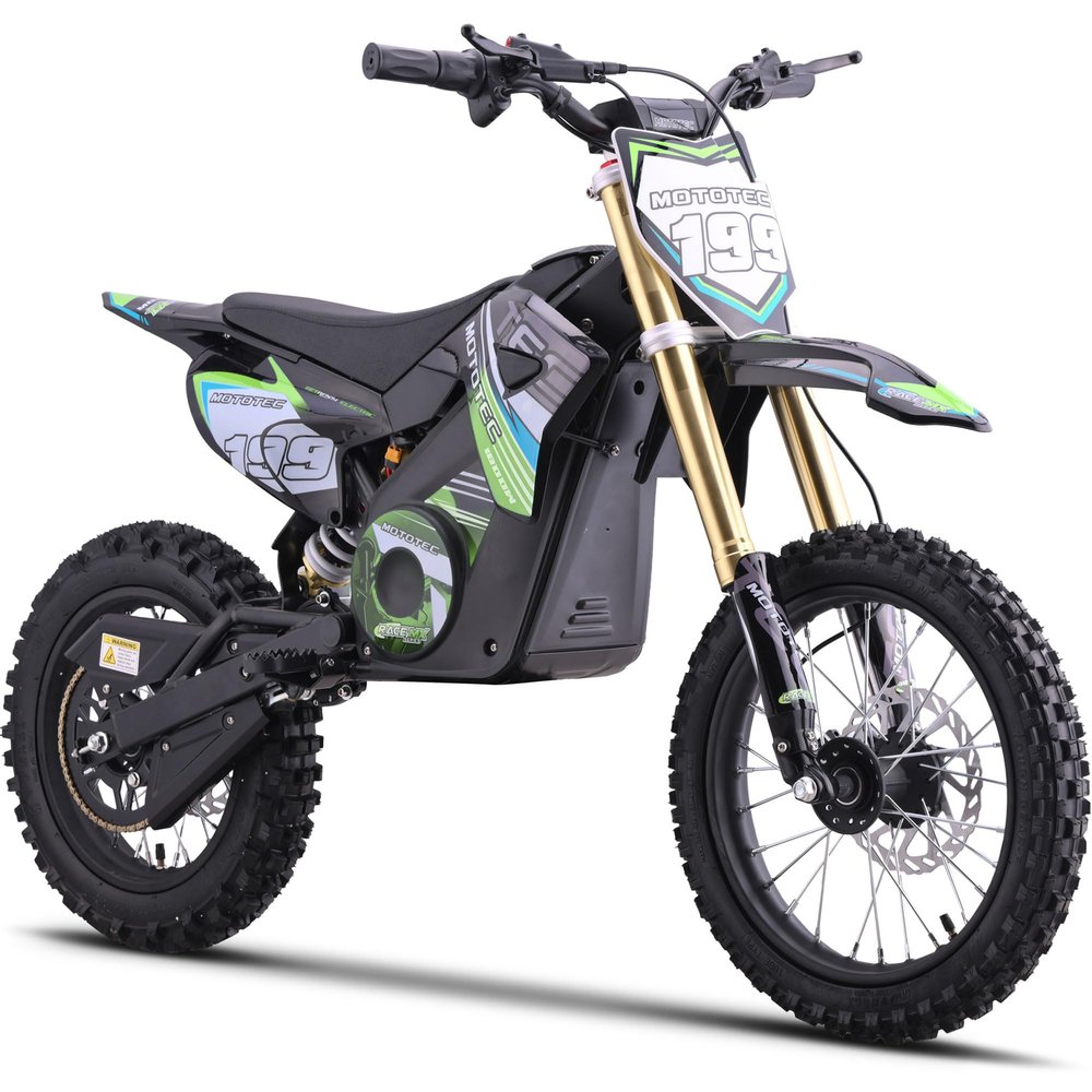 48V Pro Dirt Bike 1800W  Green