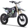 48V Pro Dirt Bike 1800W  Green view 1