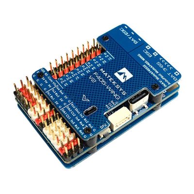 Matek Flight Controller F405-WING-V2 FC Baro OSD Blackbox for ArduPilot INAV RC Fixed Wing Airplane Model, Omons Mateksys F405 Wing V2 Mattek FPV Pressure Needle ELRS2.4G Receiver- (CN)