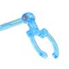 10PCS Action Figure Stand, Plastic Translucent Doll Model Support Base, Display Holder for 6 Inch Figures, Includes 30 Accessories, 40 Screws and Nuts for Anime Collectibles (Transparent Blue) view 3