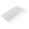 Zerodis 50Pcs Bubble Wand Transparent Design Lightweight Bubble Sticks for Weddings Party Celebrations view 3