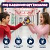 4E's Novelty Valentines Cards with Slimes for Kids (28 Pack) - Galaxy Slime Valentine, Astronaut Cards, Valentines Day Cards with Slimes Classroom Exchange, Slime Valentine Card Party Favors view 2