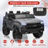2-Seater Kids Ride On Car 24V, Licensed Chevrolet Silverado Electric Truck w/Parent Remote, Spring Suspension & Wireless Music, Outdoor Toy Vehicle for Ages 3-8 view 4