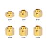6MM 8MM 9MM 10MM 11MM 12MM Heavy Brass Wheel Hex Extension Adapter for RC Crawler Vehicles Compatible with Various 12MM Hex Wheel Models(11MM) view 2
