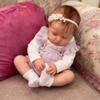 Anano Baby Doll Girl with Accessories 20inch Reborn Babys Dolls Silicone Full Body Girls Real Life Baby Doll Silicone Full Body Girl Life Like Babys Dolls That Look Real view 3