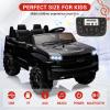 2-Seater Kids Ride On Car 24V, Licensed Chevrolet Silverado Electric Truck w/Parent Remote, Spring Suspension & Wireless Music, Outdoor Toy Vehicle for Ages 3-8 view 4