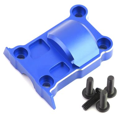 Alloy Cush Drive Gear Cover for 1/5 X-Maxx Xmaxx 6S 8S 1/6 XRT 8S RC Monster Truck Upgrade Parts,Replace#7787 (Navy Blue)