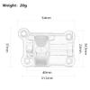 Alloy Cush Drive Gear Cover for 1/5 X-Maxx Xmaxx 6S 8S 1/6 XRT 8S RC Monster Truck Upgrade Parts,Replace#7787 (Navy Blue) view 2