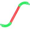 Racetrack Connectors Compatible with Hot Wheels, 90 Degree Banked Turn, 4 Packs, Upgrade Edition (Green) view 3
