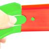 Racetrack Connectors Compatible with Hot Wheels, 90 Degree Banked Turn, 4 Packs, Upgrade Edition (Green) view 4