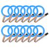 12Pcs Walking Rope for Preschool, Anti-Lost Kids Leash with Plastic Handles for Kindergarten, Daycare, Outdoor Activities ;1 view 1