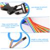 12Pcs Walking Rope for Preschool, Anti-Lost Kids Leash with Plastic Handles for Kindergarten, Daycare, Outdoor Activities ;1 view 2