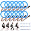 12Pcs Walking Rope for Preschool, Anti-Lost Kids Leash with Plastic Handles for Kindergarten, Daycare, Outdoor Activities ;1 view 3