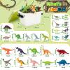 BURIESUR 28 PCS Dinosaur Toys for Kids 3-5 with Storage Case,Realistic Dinosaurs Toy Set,Dinosaur Figures Birthday Gift for Boys and Girls,Party Favors for Kid view 3