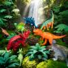 BURIESUR 28 PCS Dinosaur Toys for Kids 3-5 with Storage Case,Realistic Dinosaurs Toy Set,Dinosaur Figures Birthday Gift for Boys and Girls,Party Favors for Kid view 4