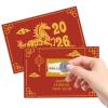 Habbiful 30 PCS Chinese New Year 2026 Scratch Off Fortune Cards Lunar New Years Games for Year of The Horse 2026 Celebration Party Decorations (A) view 1