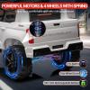 2-Seater Kids Ride On Car 24V, Licensed Chevrolet Silverado Electric Truck w/Parent Remote, Spring Suspension & Wireless Music, Outdoor Toy Vehicle for Ages 3-8 view 4