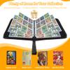 1080-Card Binder  9-Pocket Trading Card Album with 60 Removable Double-Sided Transparent Pages, Black Zipper Case Holder Fits TCG, MTG & Sports Cards Gift for Collection valentines day gifts for him view 3
