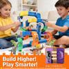 3D Gravity-Defying Electric Train Set 94 Pcs DIY Flexible Cube Track, Build Any Track You Imagine, Safe & Durable STEM Toy for Kids 3-12, Encourages Creativity & Problem-Solving view 2