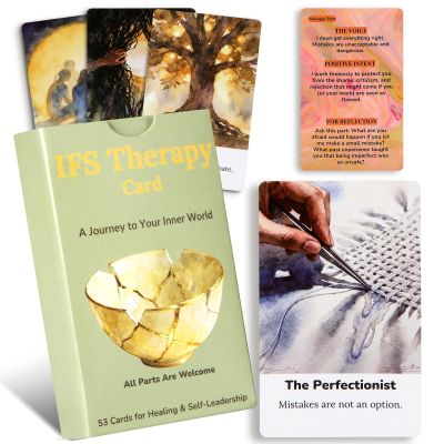 The IFS Deck: 53 Internal Family Systems Therapy Cards for Parts Work, Shadow Work & Self-Awareness  Mindfulness & Journaling Prompts for Emotional Healing and Personal Growth