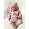 Anano Baby Doll Girl with Accessories 20inch Baby Doll Girl Realistic Newborn Reborn Babys Dolls Silicone Full Body Girls Vinyl Toys Babys Dolls for 2+ Year Old Girls view 2
