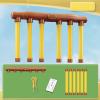 2 Set Reflex Sticks Challenge Game, Hand Eye Coordination Reflex Training Toy, 3 Adjustable Speed Reflective Drop Stick Games, Falling Sticks Reaction Time Trainer, Catching Reflexs Stick for All Ages view 3