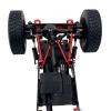 RC Crawlers Spare Parts for Wpl C34 C44 FJ45 1/16 Metal Tie Rod Linkage Link Rod RC Car Upgrade Parts Accessories Repair Modified Replacement(Red) view 3