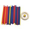 BLLNDX 1 Set Wooden Balance Beam Toy Length 5.9 Inches Train Hand Eye Coordination Patience Concentration for Parent Child Games Travel Gatherings Entertainment Toy view 2
