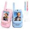 CHEDADANG Walkie Talkies for Kids with Camera Video Walkie Talkie 2 Pack Rechargeable Long Range Kids Toys for Camping Hiking Travel Gifts for Boys & Girls Ages 310 view 1