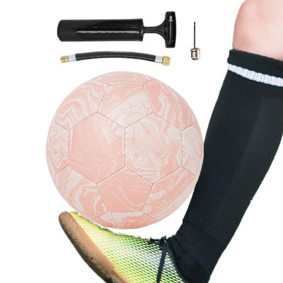 Adult Football Toy, Standard Soccer Training Tool, Outdoor Sports Football, SturdyPVC SPU Detail, Sports Accessory with Stylish Design, Children Teens Adults Lovers Outdoor Play Practice Use