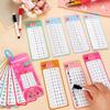 30Pcs Addition and Subtraction Flash Cards, Math Flash Card with 4 Dry Erase Pens 2 Rings, Time Table Flash Cards for 1st to 3rd Grades Fun Learning with Math Game view 4