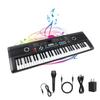 61 Keys Piano Keyboard, Electronic Digital Piano with Built-in Speaker Microphone, Portable Keyboard Gift Teaching for Beginners, Electric Piano for Kids, Birthday Gift for Children view 1