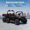 24V Electric Ride-on Dump Truck for Kids, 4WD Ride-On Car for Kids, 2-Seater UTV with Remote Control, Off-Road Electric Vehicle for Boys & Girls Outdoor Play view 4