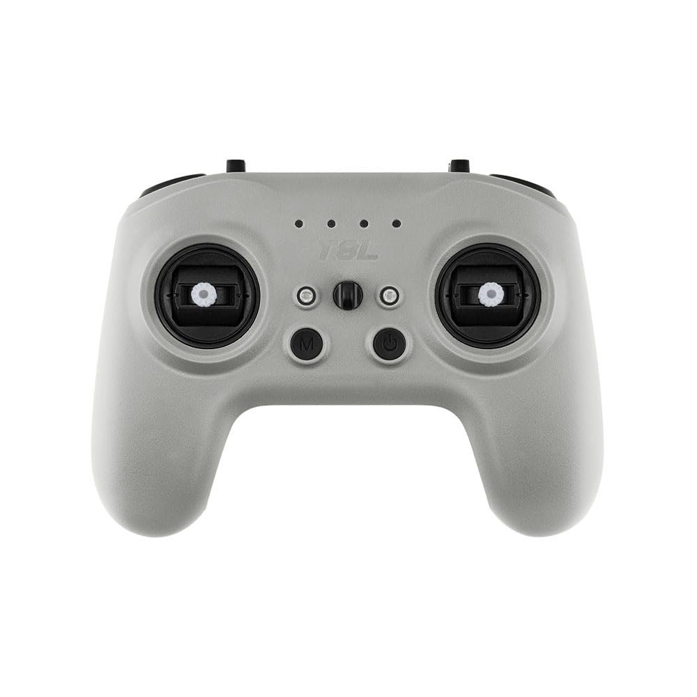 RadioMaster T8L ELRS 2.4GHz 10ch ExpressLRS Hall Gimbal Compact Radio Remote Control Transmitter for RC Drone Mode 2 (T8L Grey)