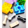 Leewoth 20pcs Wooden Train Track Dog Bone Connectors 3 Distinct Pieces Accessories for Teens to Make Wood Railway Compatible Toy Train Set view 4