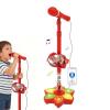 Microphone Toy with Stand,Rechargeable Karaoke Machine Toys with Speakers and Lights,Portable Adjustable Height Karaoke Machine for Singing,Fun Activities for Family Party and Birthday view 1