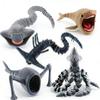3D Printed Sea Monster Toy, Trevor Henderson Mythical Ocean Predator Model, Creative and Novel Toys (A+B+D+F+D) view 1