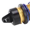 2Pcs Aluminum Alloy Shocks Absorber, Front Rear RC Shocks Absorber, High Performance Dampers Suspension for 1/8 Remote Control Car, Strong Shock Absorption with Durable Metal Const (Gold) view 3