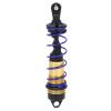 2Pcs Aluminum Alloy Shocks Absorber, Front Rear RC Shocks Absorber, High Performance Dampers Suspension for 1/8 Remote Control Car, Strong Shock Absorption with Durable Metal Const (Gold) view 4