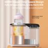 Tazauue Waterless Baby Bottle Warmer, Fast Warming & Rotary Heating, Thermostatic Feeding Milk Warmer for Breastmilk and Milk Powder, Accurate Time Temp Control, Universal Bottle Heating Equipment view 3