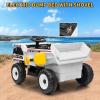 12V Kids Ride-on Dump Truck with Remote Control, Construction Toy with Dump Bed & Shovel, Ride-on Car with Music, Headlights & Soft Start, 16.5" Spacious Seat view 2