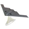 Flying Airplane Model USAF B-2A B2 1/200 Spirit Stealth Bomber Diecast Metal Plane Airplane Aircraft Model for Collected Hobby Aviation Airbus view 1