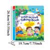 Interactive Sound Books, Word Learning Toy, 10.55 Inches 14 Theme Preschool Book Set with Authentic Pages, Educational Learning Tool with Fun Sounds, Reading Accessory for Kids and Children view 2