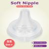 Silicone Nipple for Pigeon Bottle,Size SS,Newborn Flow Baby Bottle Nipples,0m+ 6 Count view 2