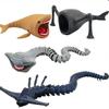 3D Printed Sea Monster Toy, Trevor Henderson Mythical Ocean Predator Model, Creative and Novel Toys (A+B+F+G) view 1