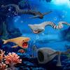 3D Printed Sea Monster Toy, Trevor Henderson Mythical Ocean Predator Model, Creative and Novel Toys (A+B+F+G) view 2