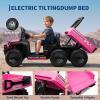 24V Electric Ride-on Dump Truck for Kids, 4WD Ride-On Car for Kids, 2-Seater UTV with Remote Control, Off-Road Electric Vehicle for Boys & Girls Outdoor Play view 2