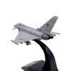 Flying Airplane Model EF2000 1/100 Scale Eurofighter Typhoon Fighter Plane Metal Fighter Military Model Diecast Plane Model for Collection Aviation Airbus view 4