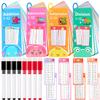 60Pcs Multiplication Division Addition and Subtraction Flash Card, Math Flash Cards with 8 Dry Erase Pens 4 Rings, Time Table Flash Cards for 1st to 3rd Grades Fun Learning with Math Game view 1