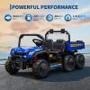 24V Electric Ride-on Dump Truck for Kids, 4WD Ride-On Car for Kids, 2-Seater UTV with Remote Control, Off-Road Electric Vehicle for Boys & Girls Outdoor Play view 3